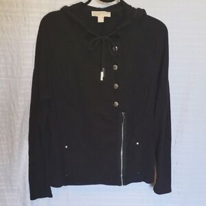 MICHAEL Michael Kors Black Hoodie Sweatshirt